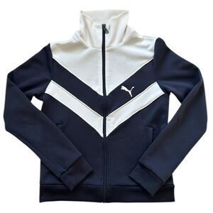 PUMA Women’s Navy Track Jacket Sz S